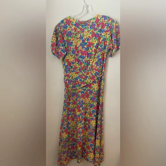 Faithfull the Brand Multicolor Floral Midi Dress - Picture 6 of 12